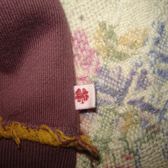 Lucky Brand Distressed Logo Hooded Sweatshirt S - Picture 5 of 6